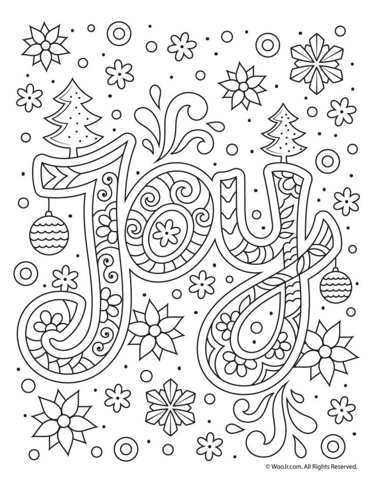 32 Creepy Christmas Coloring Pages Printable 5