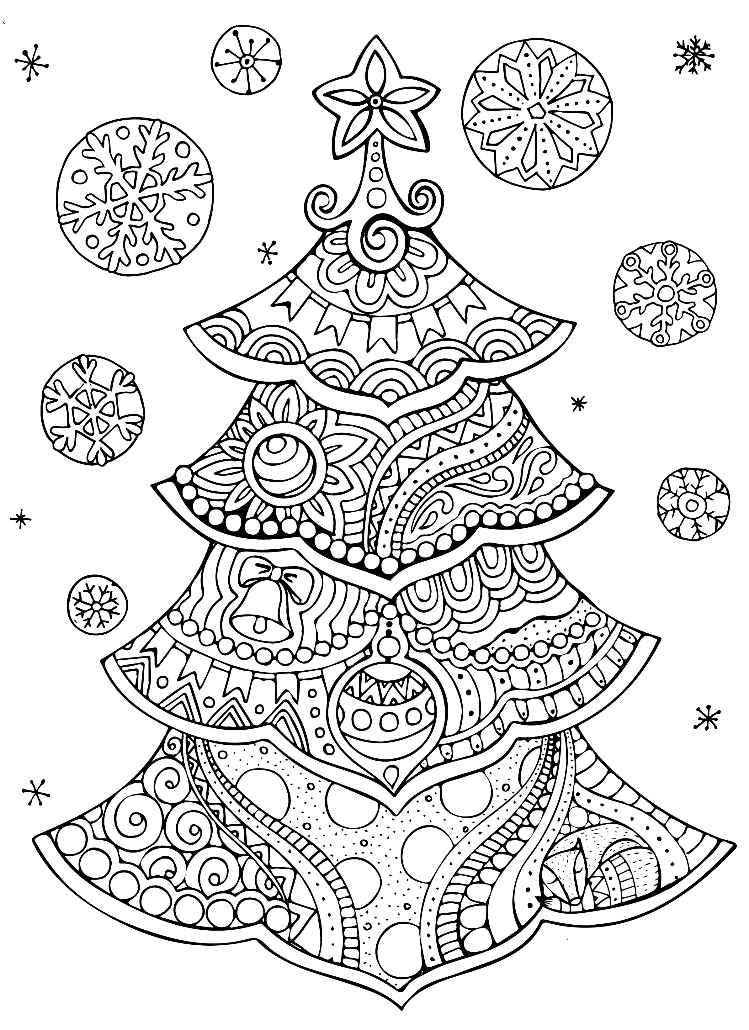 32 Creepy Christmas Coloring Pages Printable 9