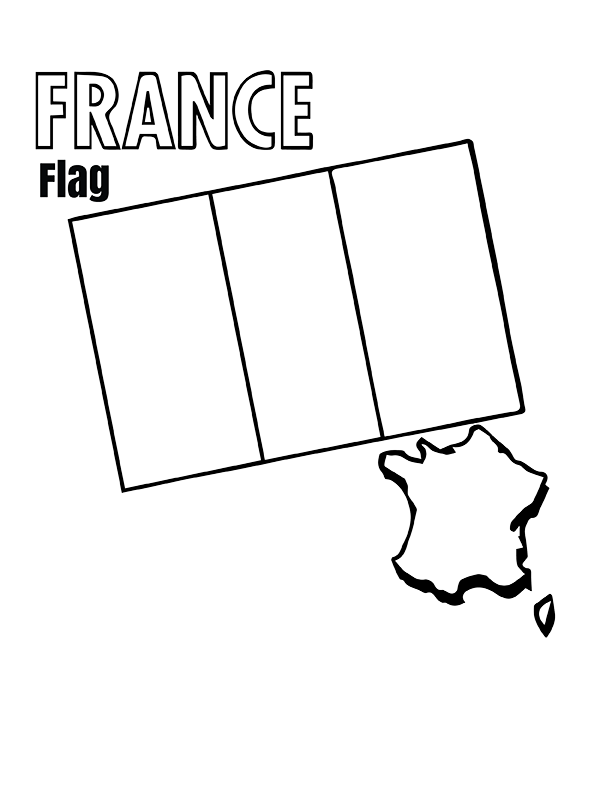 32 Flag of France Coloring Pages Printable 25