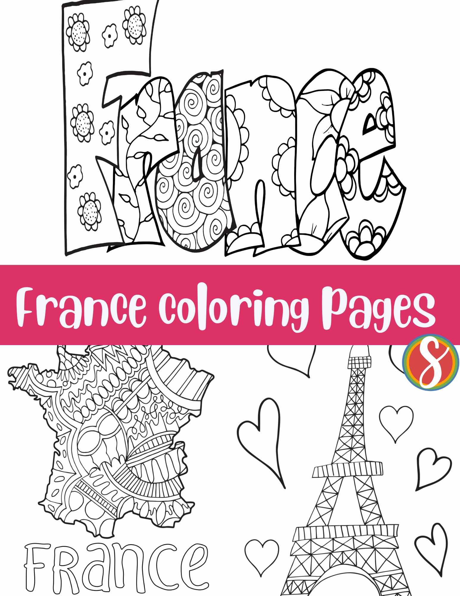 32 Flag of France Coloring Pages Printable 4