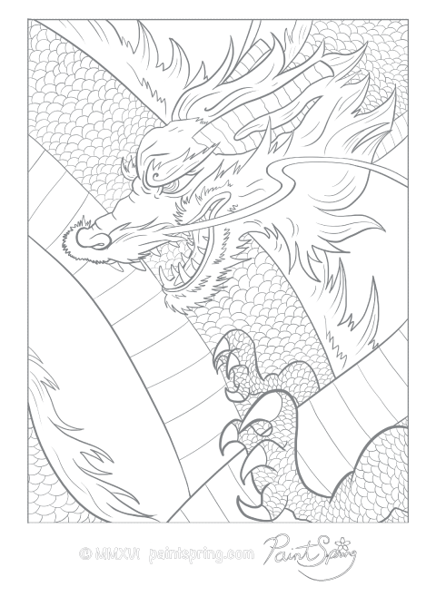 32 Free Japanese Coloring Pages Printable 13