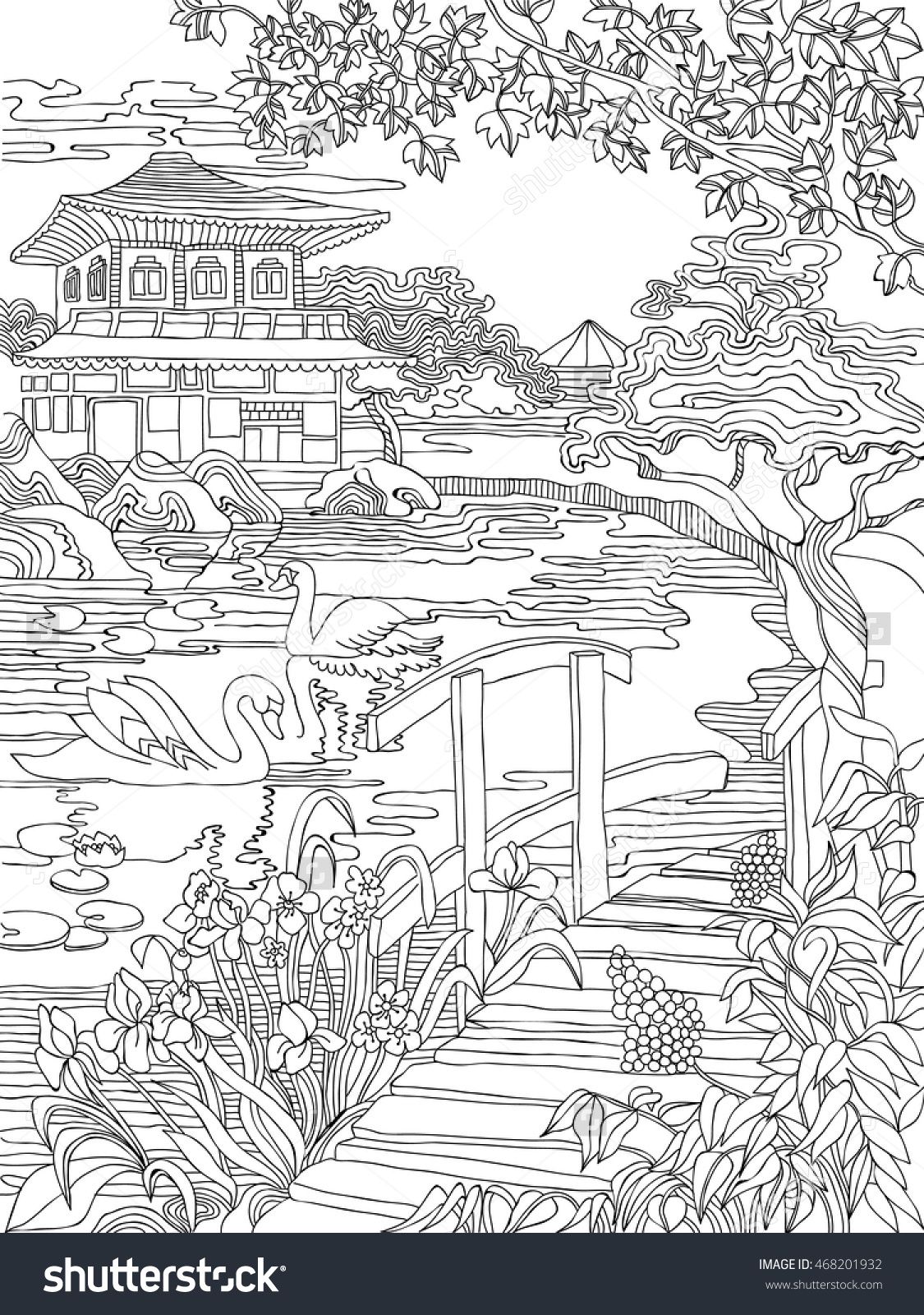 free japanese coloring pages printable jpg