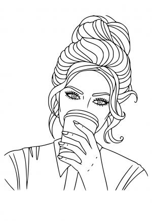 fun people coloring pages printable jpg