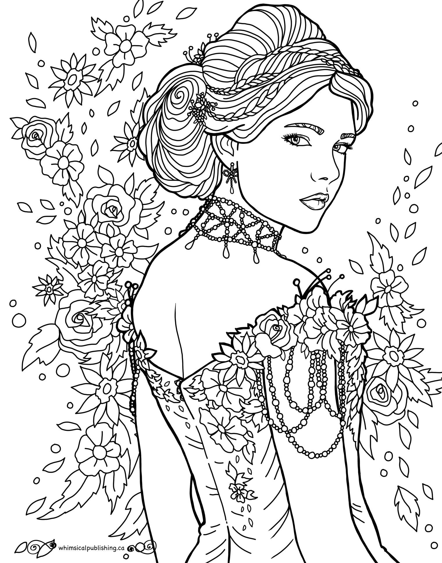 32 Fun People Coloring Pages Printable 27