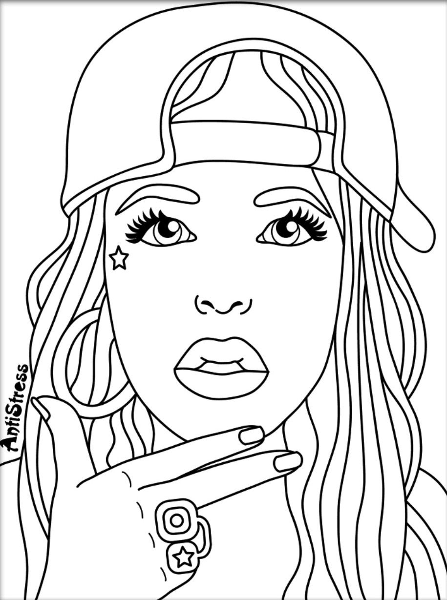 32 Fun People Coloring Pages Printable 31