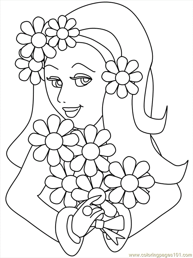 32 Fun People Coloring Pages Printable 9