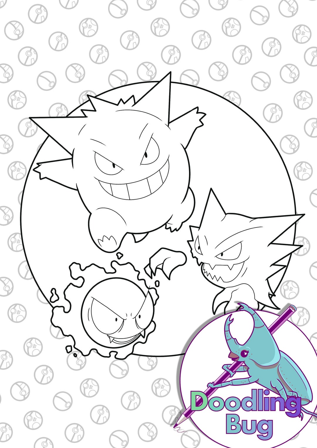 32 Ghostly Haunter Coloring Page Printable 14