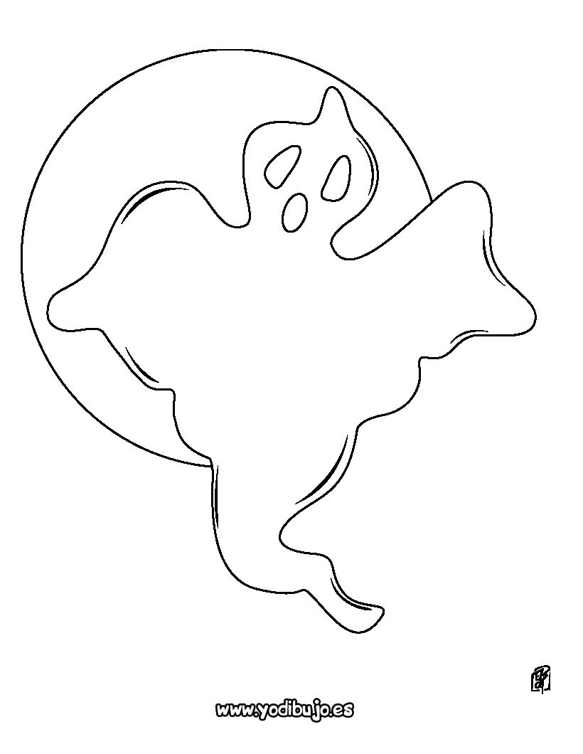 32 Ghostly Haunter Coloring Page Printable 17