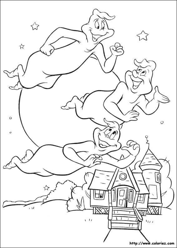 32 Ghostly Haunter Coloring Page Printable 23