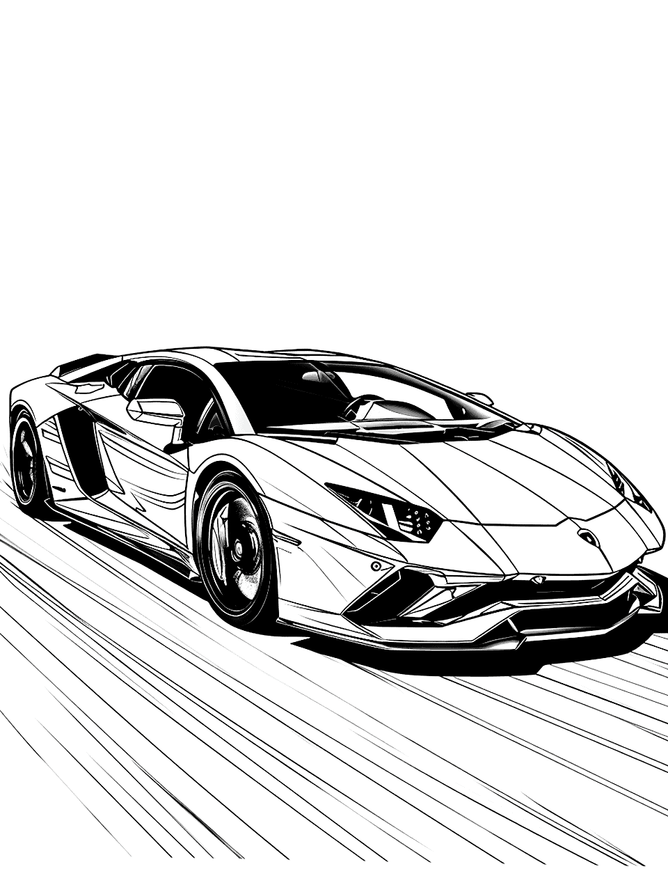 32 Sleek Lamborghini Urus Coloring Pages Printable 27