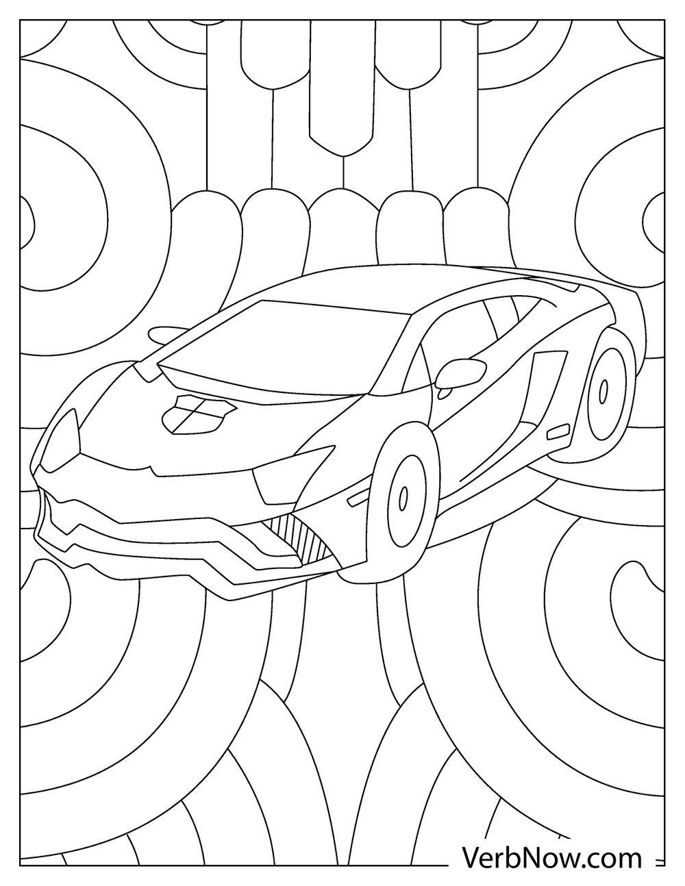 32 Sleek Lamborghini Urus Coloring Pages Printable 29