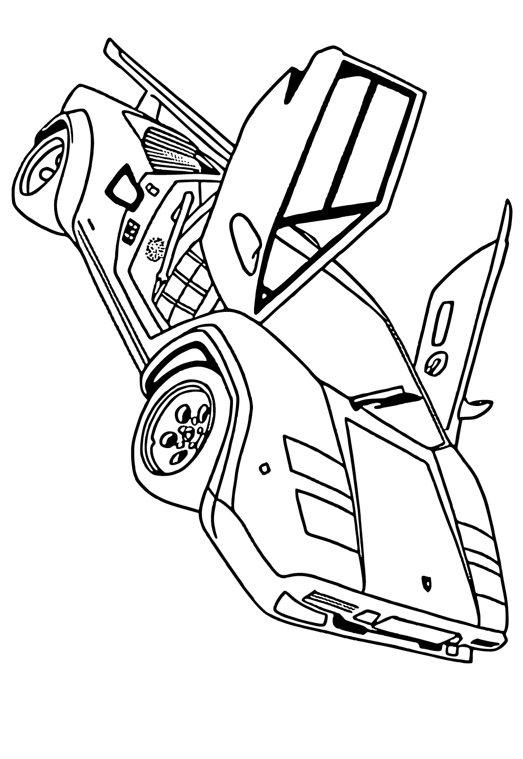 32 Sleek Lamborghini Urus Coloring Pages Printable 7