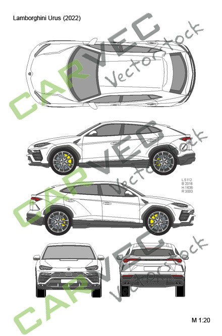 32 Sleek Lamborghini Urus Coloring Pages Printable 8