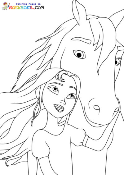 32 Spirit Riding Free Coloring Pages Printable 17