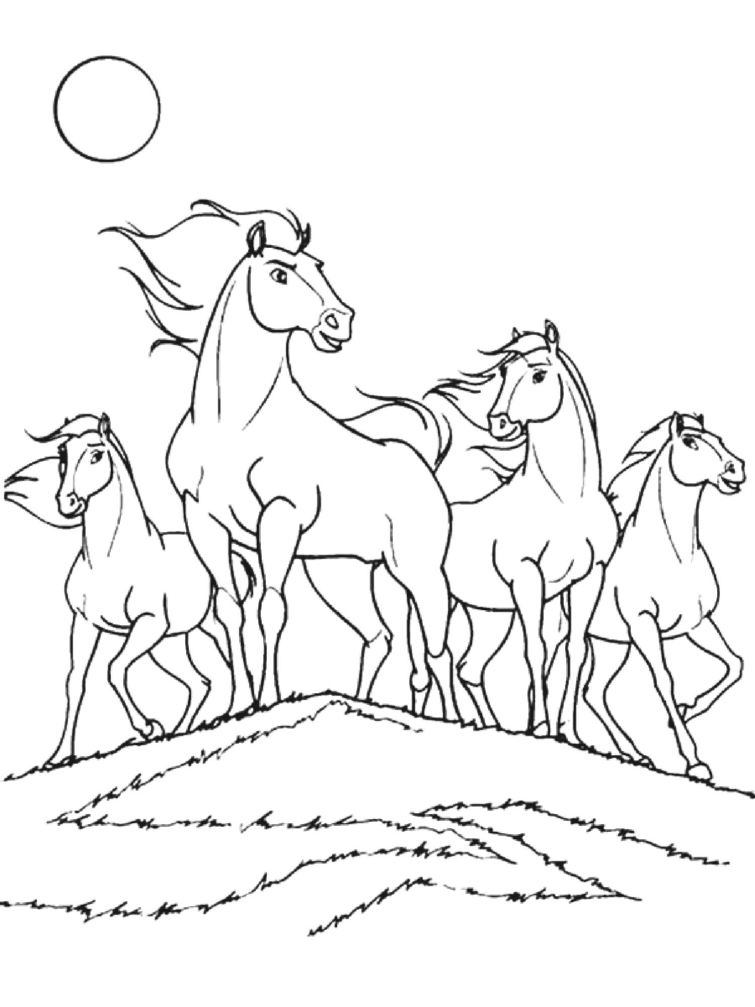 32 Spirit Riding Free Coloring Pages Printable 18