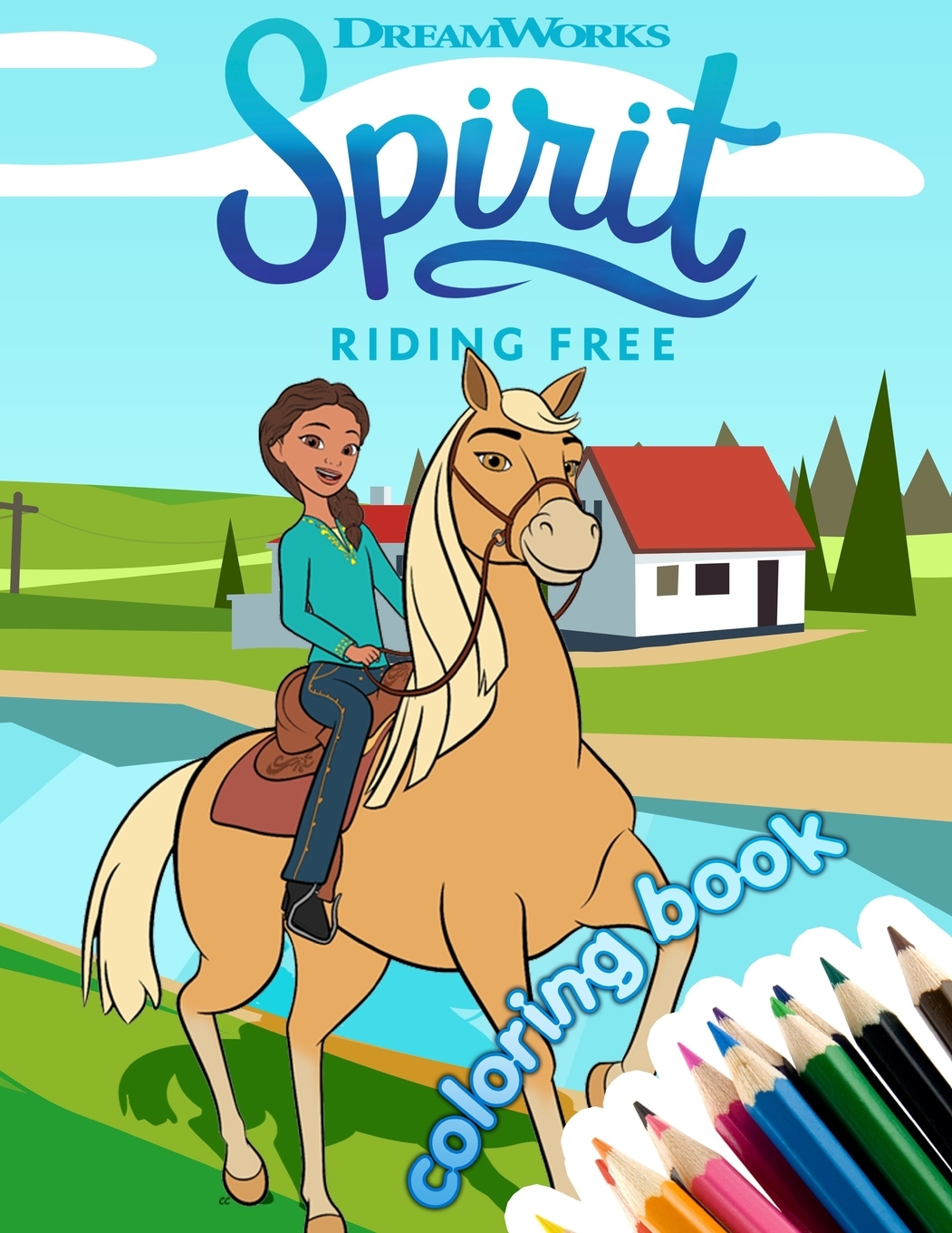 32 Spirit Riding Free Coloring Pages Printable 20