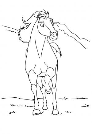 32 Spirit Riding Free Coloring Pages Printable 21