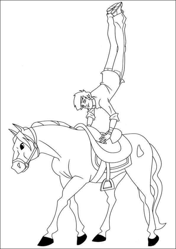 32 Spirit Riding Free Coloring Pages Printable 24