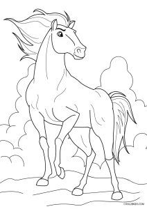 32 Spirit Riding Free Coloring Pages Printable 35