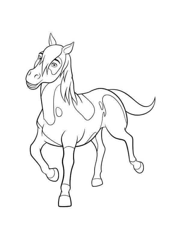 32 Spirit Riding Free Coloring Pages Printable 4