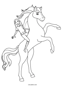 32 Spirit Riding Free Coloring Pages Printable 7