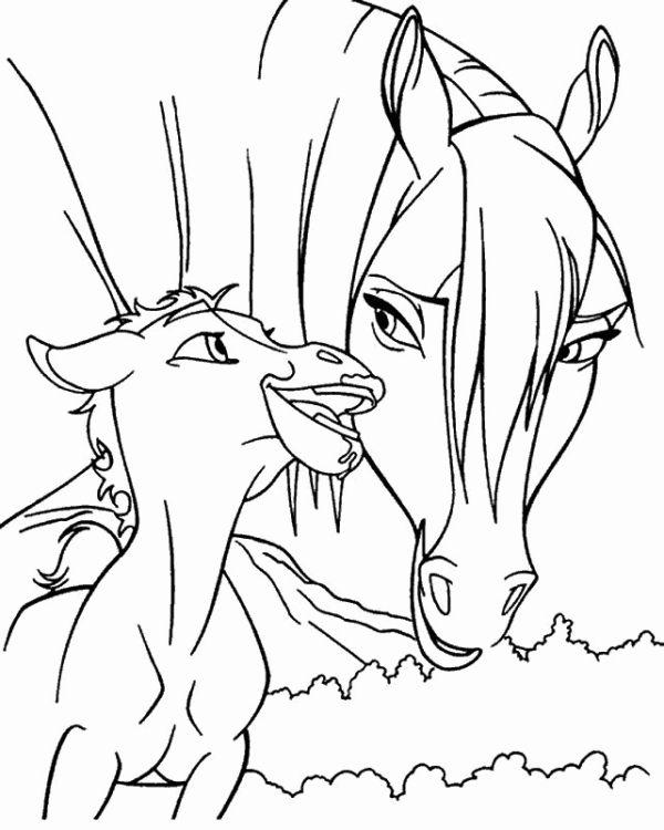 32 Spirit Riding Free Coloring Pages Printable 9