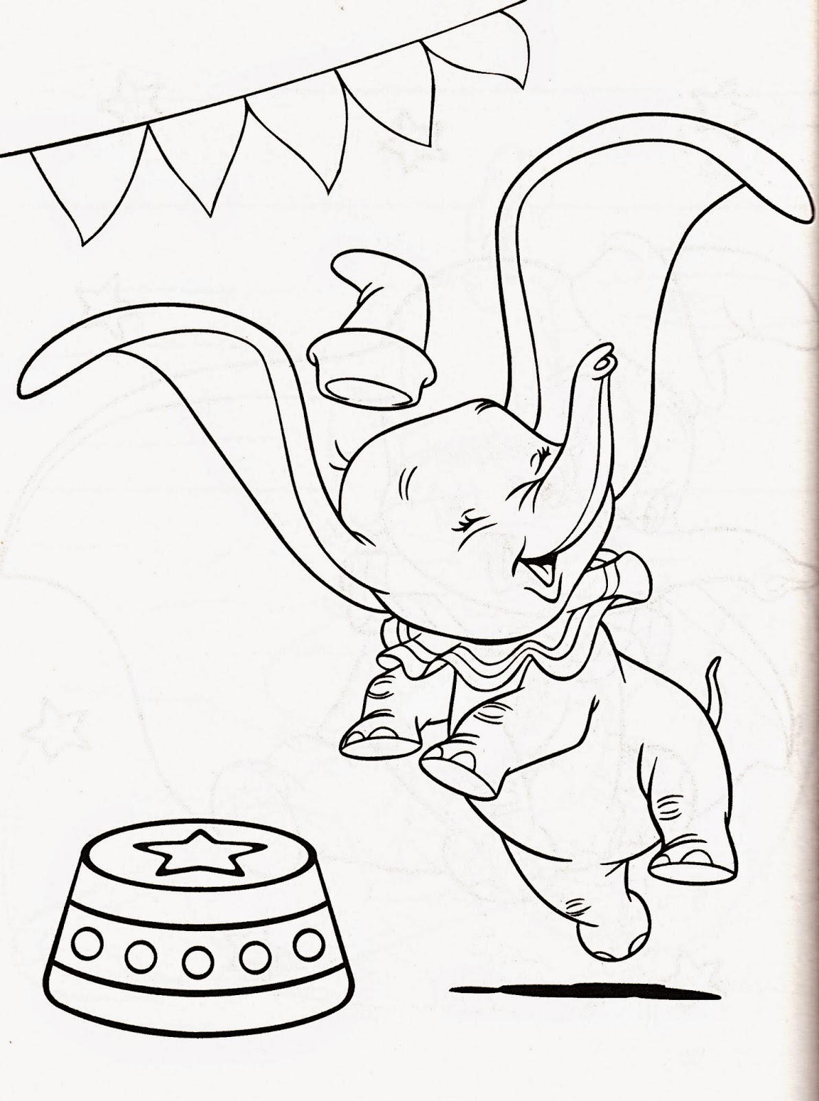 33 Adorable Dumbo Coloring Pages Printable 26