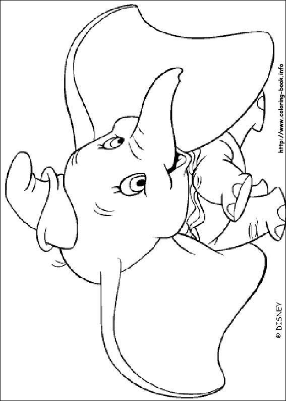 33 Adorable Dumbo Coloring Pages Printable 32