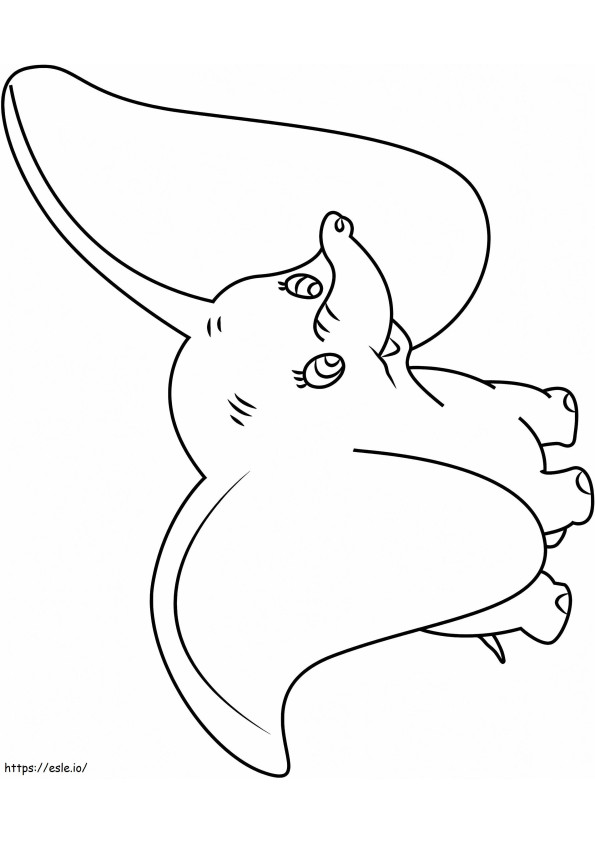 33 Adorable Dumbo Coloring Pages Printable 34