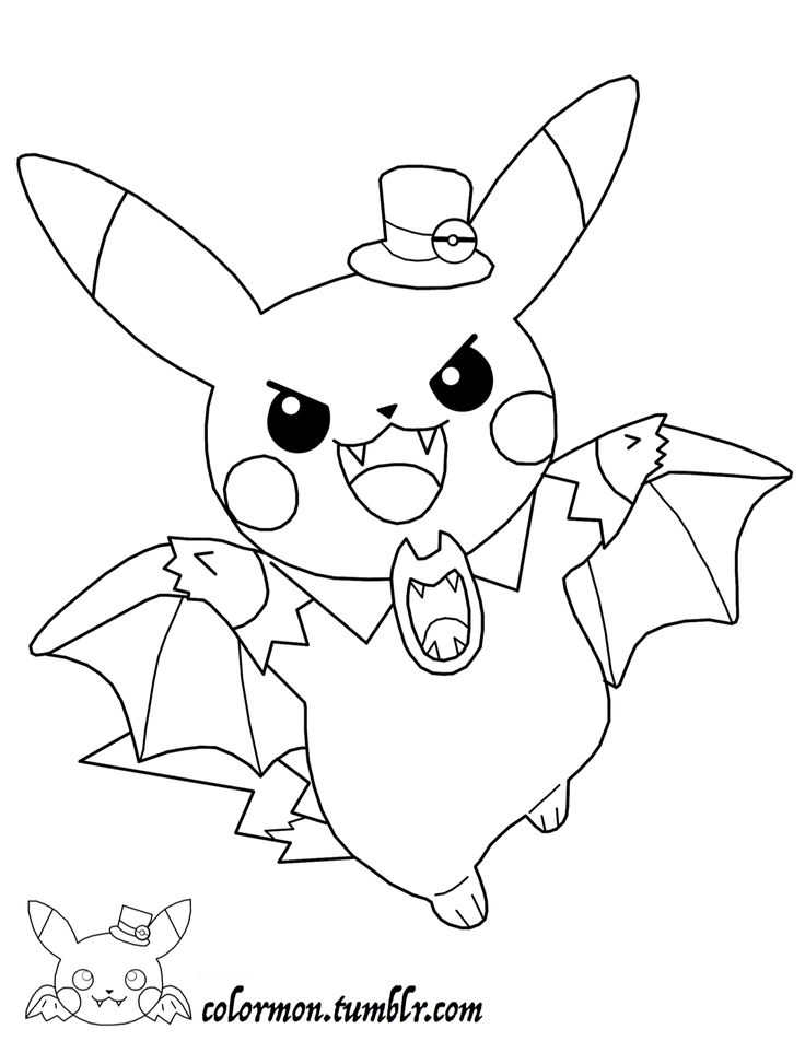 33 Adorable Pikachu Coloring Pages Printable 28