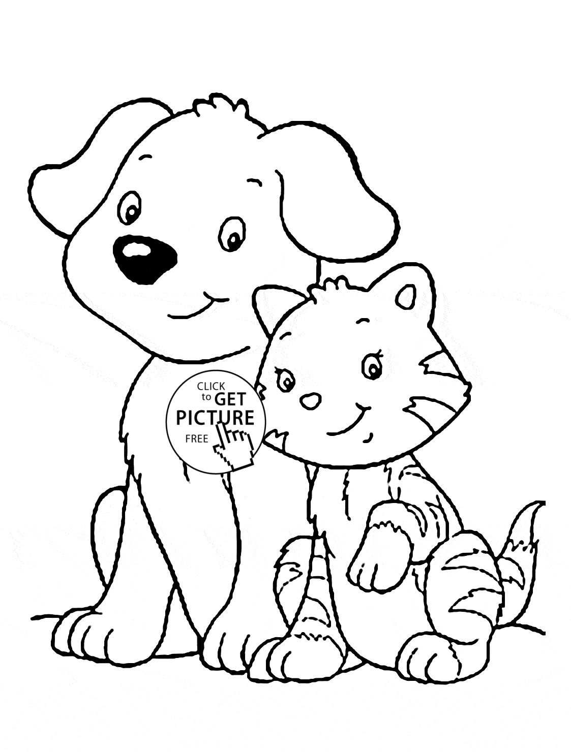 33 Dog Print Coloring Pages Printable 14