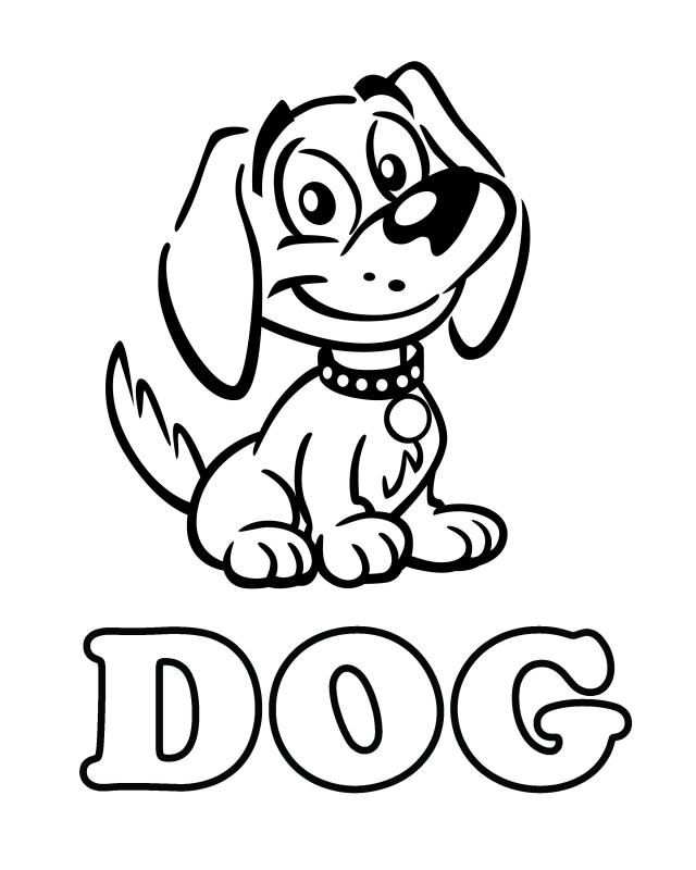 33 Dog Print Coloring Pages Printable 31