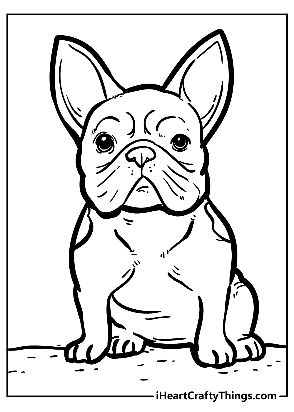 33 Dog Print Coloring Pages Printable 7