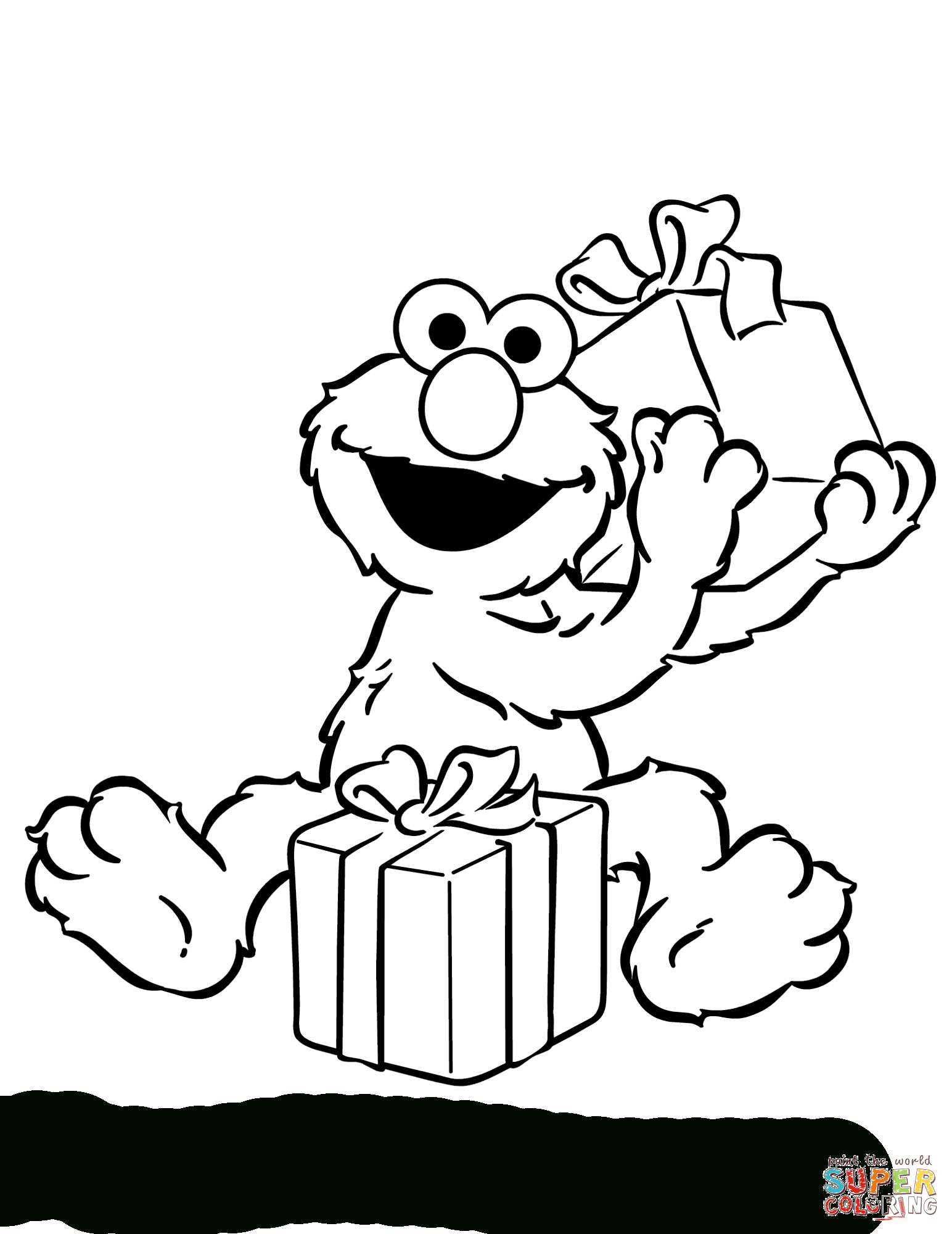 33 Elmo And Tango Coloring Pages Printable 10