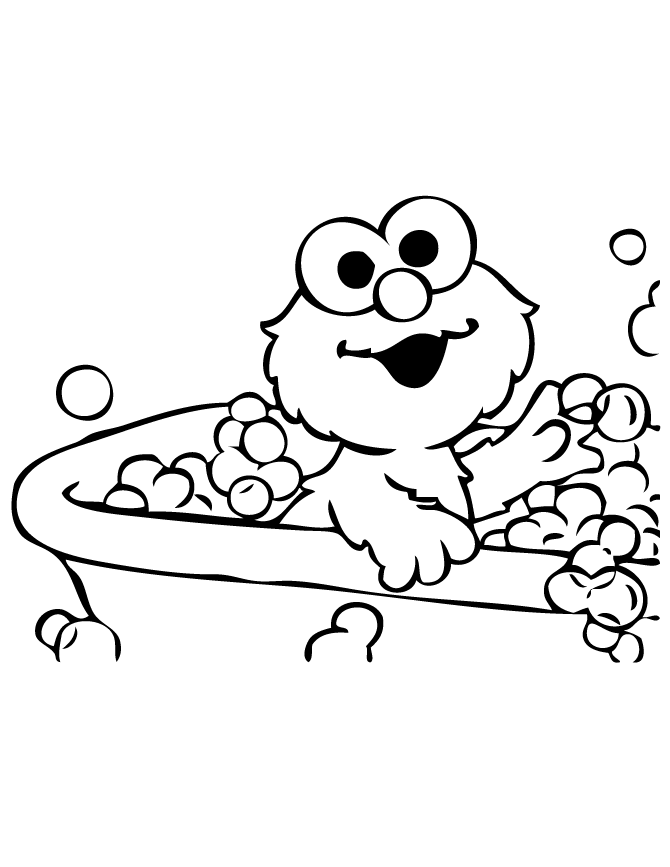 33 Elmo And Tango Coloring Pages Printable 17