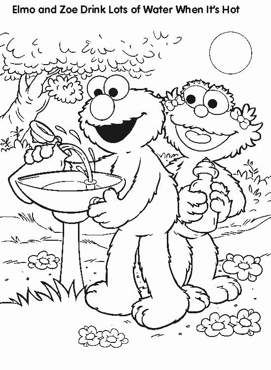 33 Elmo And Tango Coloring Pages Printable 26