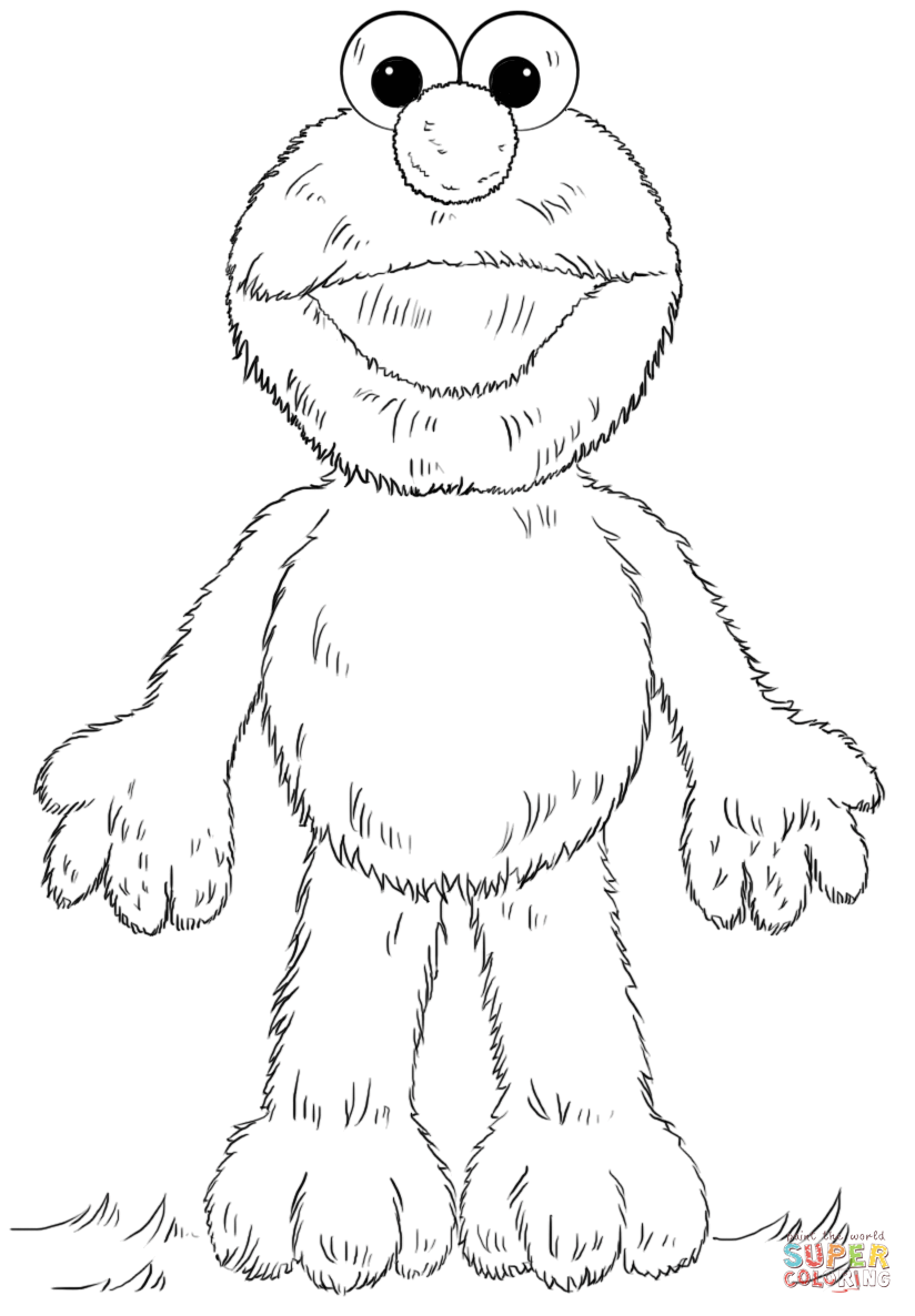 33 Elmo And Tango Coloring Pages Printable 9