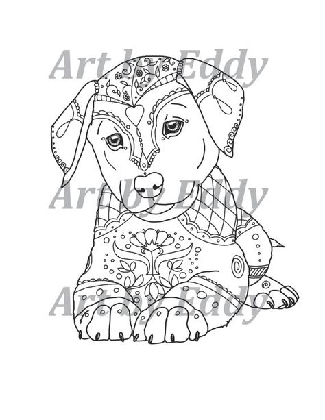 33 Friendly Labrador Coloring Pages Printable 15