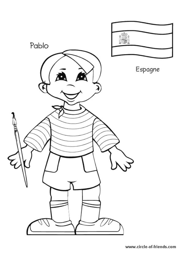 33 Fun Spain Coloring Pages Printable 13