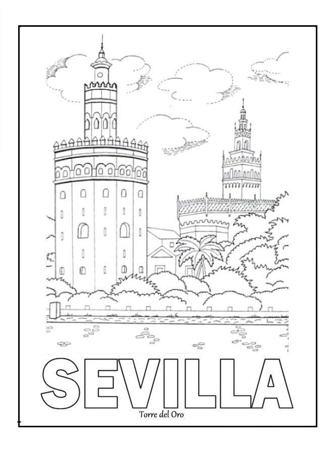 33 Fun Spain Coloring Pages Printable 5