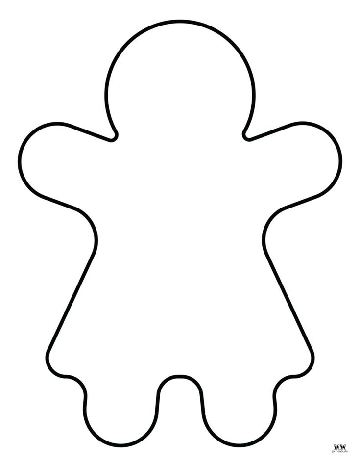 33 Gingerbread Man Templates Printable 11