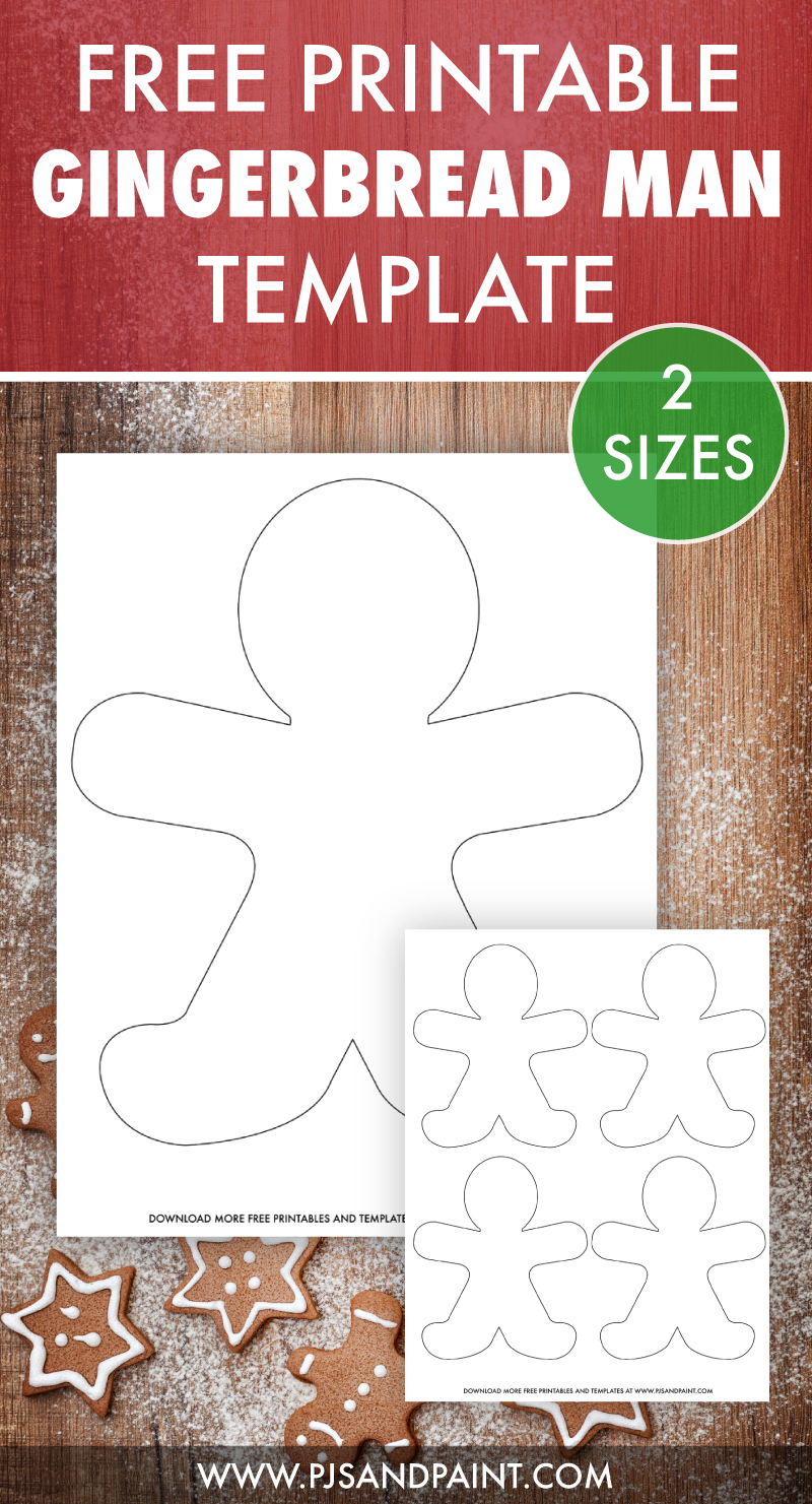 33 Gingerbread Man Templates Printable 13