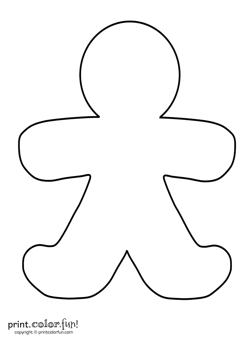 33 Gingerbread Man Templates Printable 17