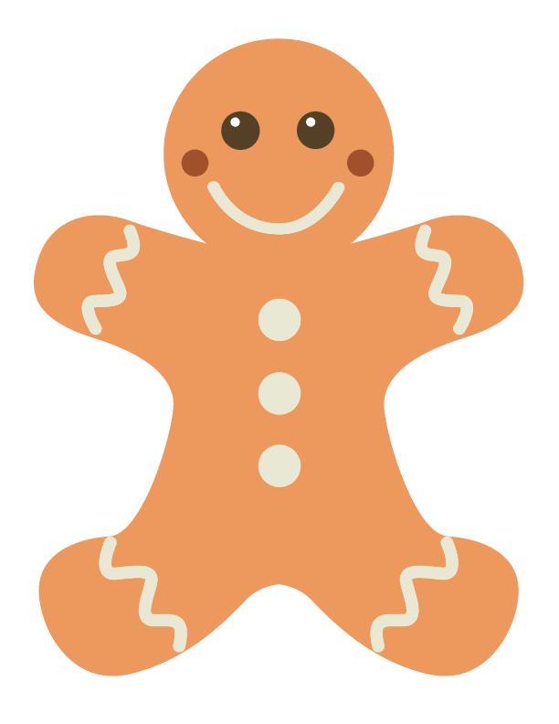 33 Gingerbread Man Templates Printable 2