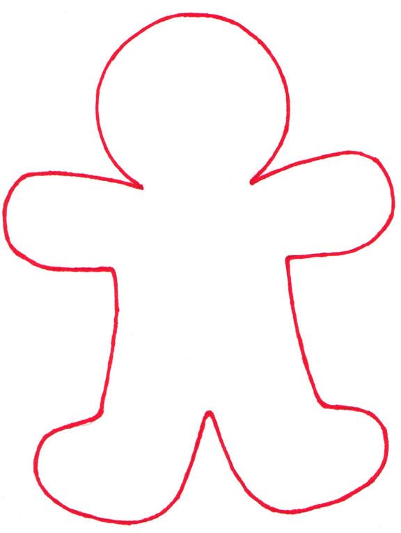 33 Gingerbread Man Templates Printable 23