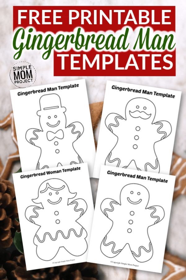 33 Gingerbread Man Templates Printable 25