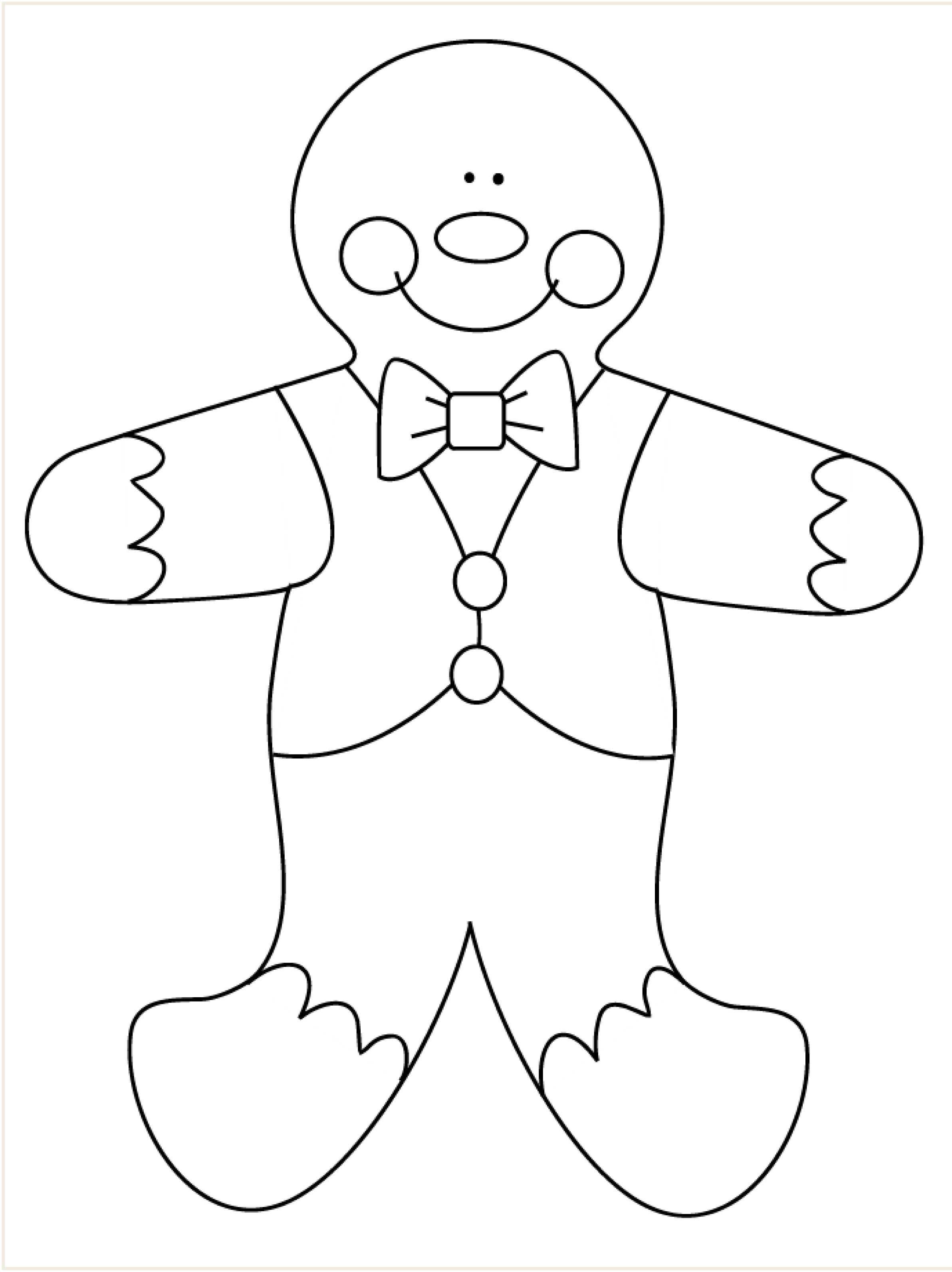 33 Gingerbread Man Templates Printable 26