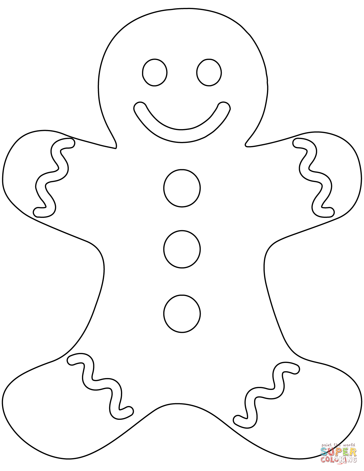 33 Gingerbread Man Templates Printable 28