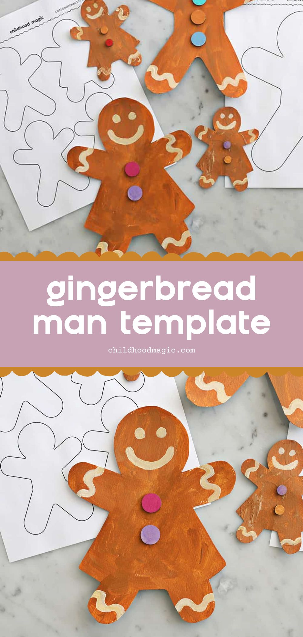 33 Gingerbread Man Templates Printable 3