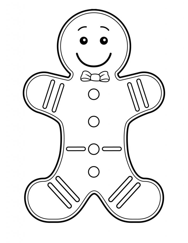 33 Gingerbread Man Templates Printable 34